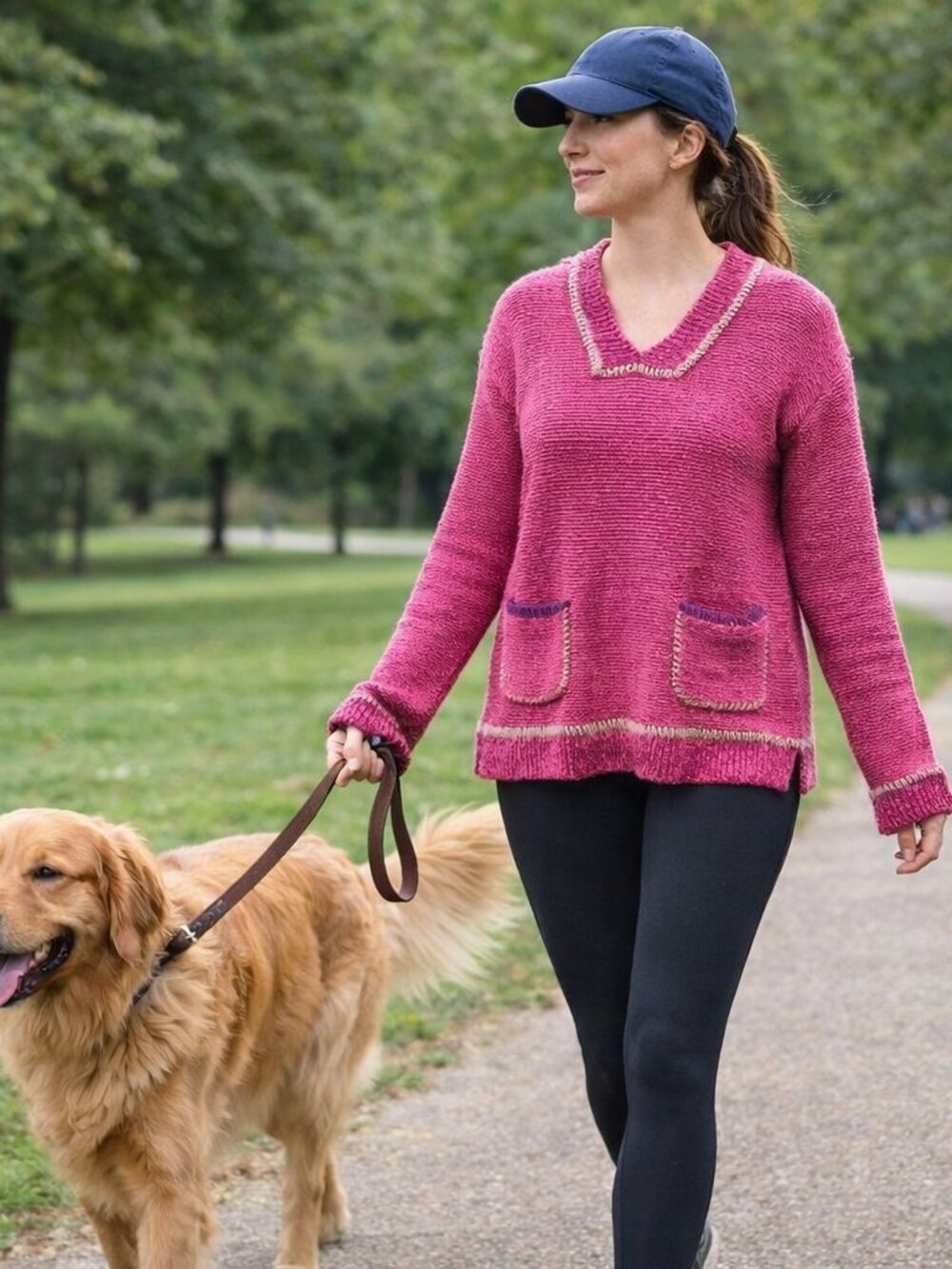 Nua Wool Silk Blend Sweater Winter Long Sleeve V Neck Hoodie Hooded Pockets